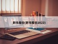 野马报价(野马报价2022)