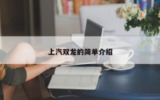 上汽双龙的简单介绍