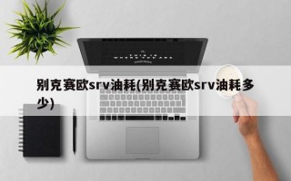 别克赛欧srv油耗(别克赛欧srv油耗多少)