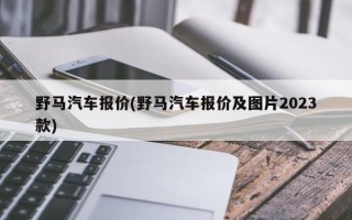 野马汽车报价(野马汽车报价及图片2023款)